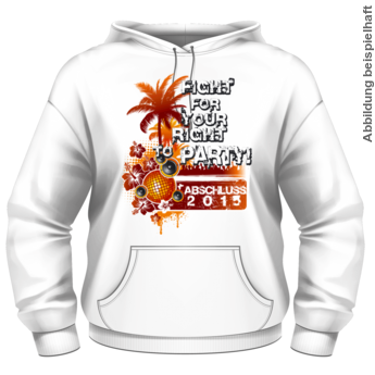 Abschlussmotiv B61 - Fight for your right to Party!