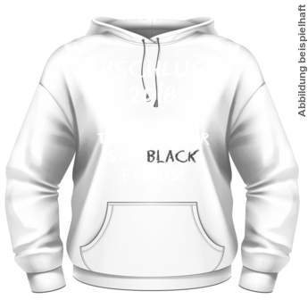 Abschlussmotiv F78 - The teacher saw black for us!