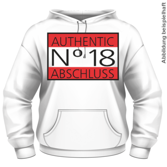 Abschlussmotiv F168 - Authentic N° 18 Abschluss