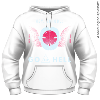 Abschlussmotiv I146 - Hey, school: Go to Hell