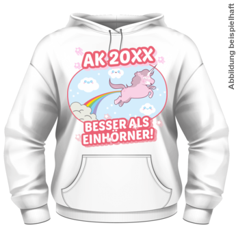 Abschlussmotiv J69 - AK 20XX Besser als Einhörner!