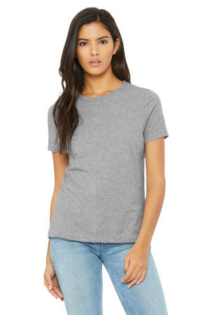 Women`s Relaxed CVC Jersey Short Sleeve Tee