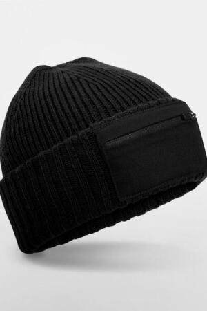 Zip Patch Beanie