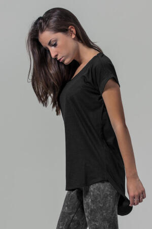 Ladies Long Slub Tee