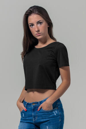 Ladies Cropped Tee