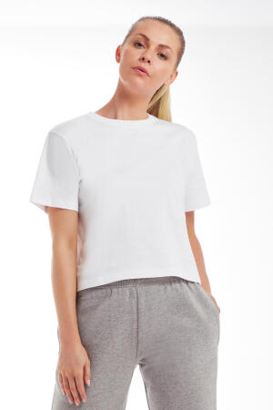 Women`s Cropped Heavy T