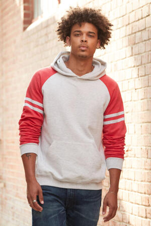 NuBlend Varsity Colour-Block Hooded Sweatshirt