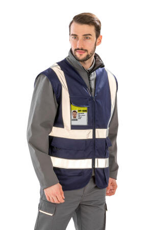 Heavy Duty Polycotton Security Vest