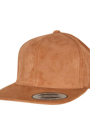 Suede Leather Snapback