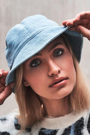 Denim Bucket Hat