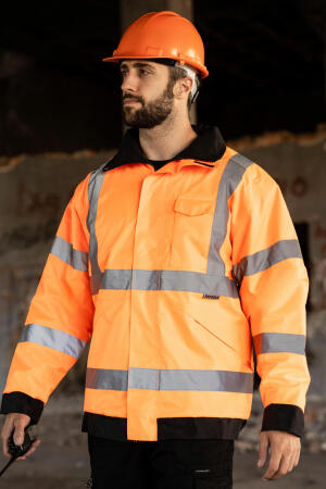 Hi-Vis Rain Jacket Lite "Kaunas"