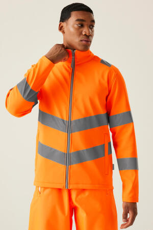 Pro Hi-Vis Ablaze Softshell