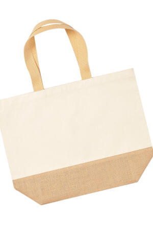 Jute Base Canvas Tote XL