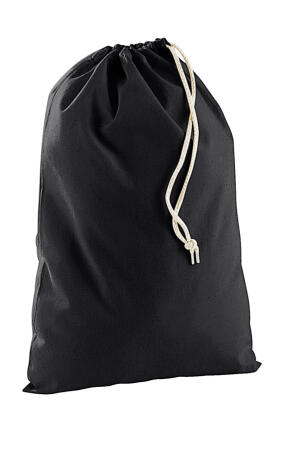 Cotton Stuff Bag Black XXS