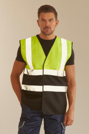 Hi-Vis Two-Tone Waistcoat