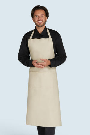 AMSTERDAM Bib Apron with Pocket