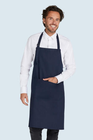 LISBON - Cotton Heavyweight Bib Apron with Pocket