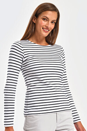 Women´s Marinière Coastal Long Sleeve Tee