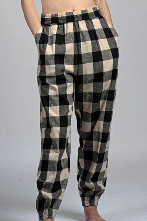 Flannel Jogger Pant