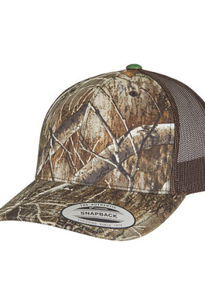 YP Classics Realtree Camo Retro Trucker Cap