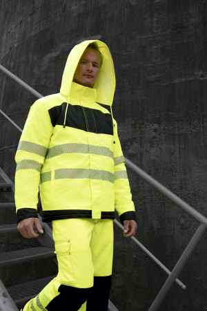 EOS Hi-Vis Workwear Parka With Printing Area