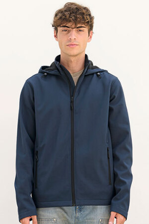 Men´s Race Softshell Hooded Jacket