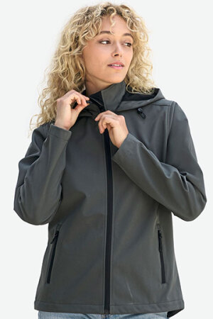 Women´s Race Softshell Hooded Jacket