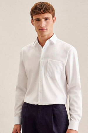 Men´s Shirt Regular Fit Fine Twill Longsleeve