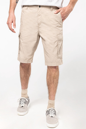 Leichte Bermuda-Shorts für Herren mit mehreren Taschen