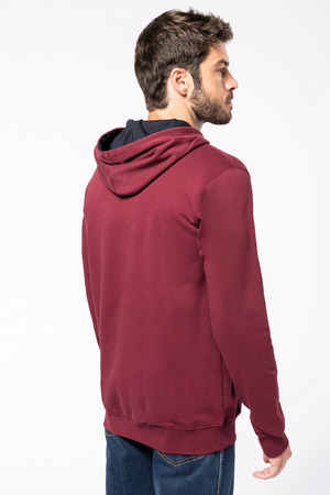 HERREN-KAPUZENSWEATSHIRT BICOLOR