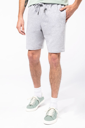 Umweltfreundliche Bermuda-Shorts für Herren aus ungebürstetem Mo