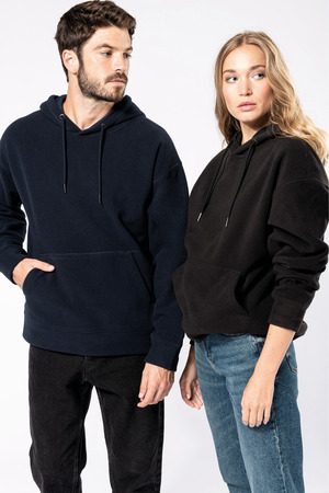 Oversize-Unisex-Kapuzensweatshirt aus recyceltem Fleece