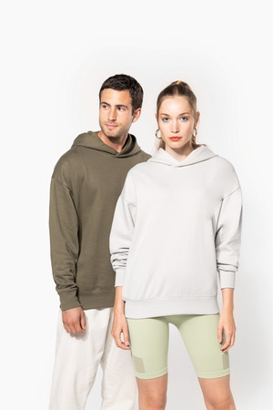 Kapuzensweatshirt aus Molton, Oversize, Unisex