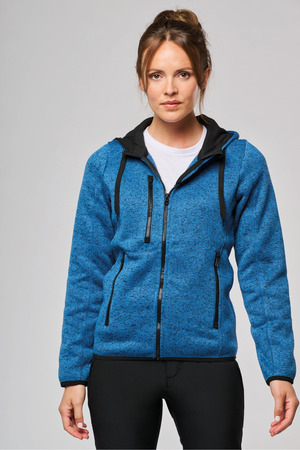 Damen-Hoodie aus Chiné