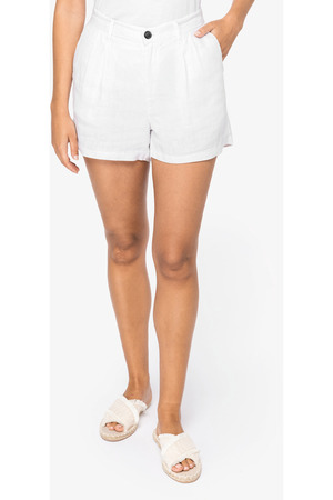 Leinenshorts für Damen