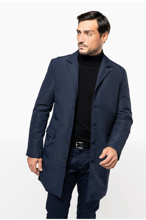 Strukturierter Herren-Trenchcoat