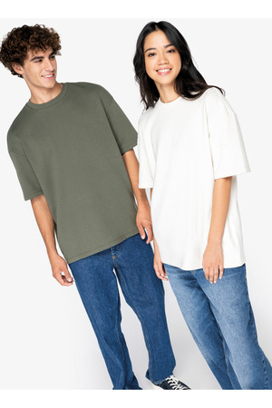 Umweltfreundliches Unisex Oversize T-Shirt aus French Terry