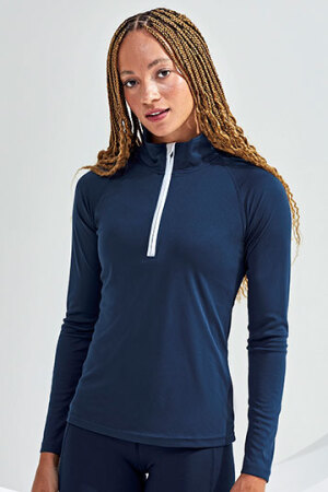 Women´s Long Sleeve Performance ¼ Zip