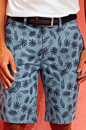 Men´s Palm Print Shorts